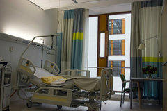 EHR Meaningful Use - hospital room